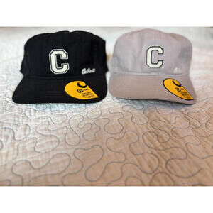 Carhartt Embroidered 'C' Baseball Caps - Black and Gray